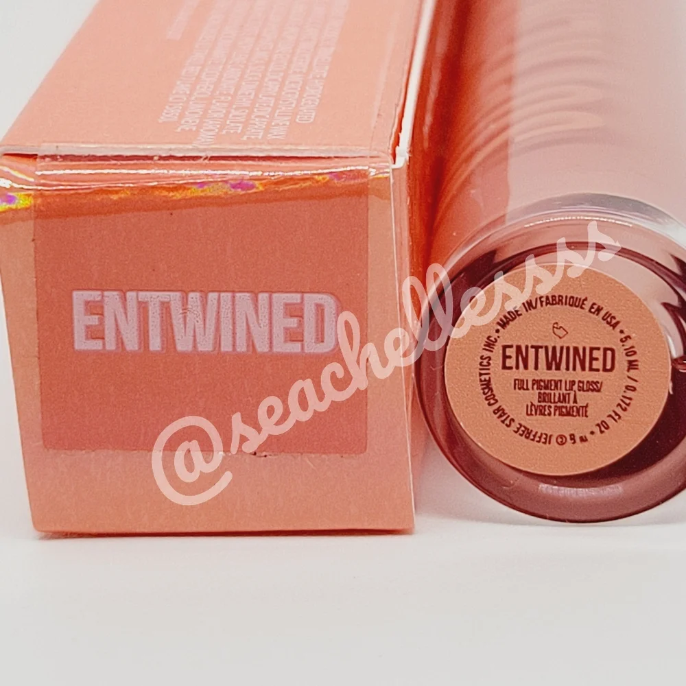 Entwined Jeffree Star Supreme Gloss Nude Brand New in Box Authentic